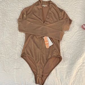 GB shimmer bodysuit.  Brand new